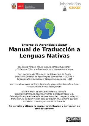 Manual de Traducción de Sugar